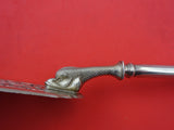 Austrian .800 Silver Fish Server HH AS pierced blade 3-D Dolphin 11 1/2"