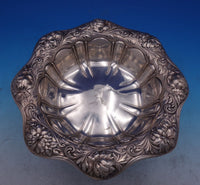 Floral by Gorham Sterling Silver Fruit Bowl Marked #2896 1 3/4" x 9 1/2" (#7280)