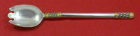 Aegean Weave Gold by Wallace Sterling Silver Dessert Fork 6 1/4" Custom