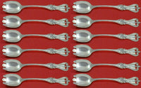 Old Colonial by Towle Sterling Silver  Ice Cream Dess. Fork Set 12 pieces 5 3/4"