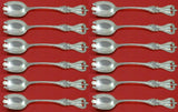 Old Colonial by Towle Sterling Silver  Ice Cream Dess. Fork Set 12 pieces 5 3/4"