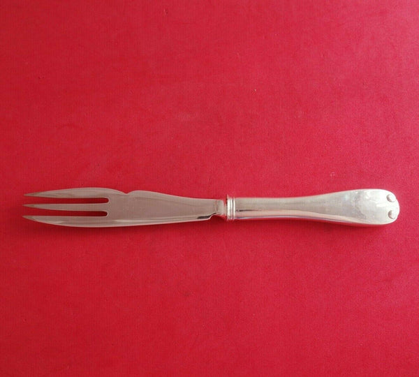 Flemish by Tiffany and Co Sterling Silver Melon Fork HH AS 8 1/4" Rare Antique