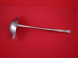 Meadow Rose by Wallace Sterling Silver Punch Ladle HH WS Custom Made 13 3/4"
