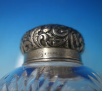 S. Cottle Co. Sterling Silver Tea Caddy with Cut Crystal #3 4 3/4" x 3" (#5596)