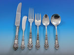 French Renaissance by Reed & Barton Sterling Silver Flatware Service 59 pcs Rare
