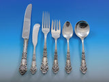 French Renaissance by Reed & Barton Sterling Silver Flatware Service 59 pcs Rare