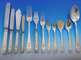 Deco by H Meyer & Co German 800 Silver Flatware Set Dinner Service 163 Pieces