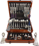 Chantilly by Gorham Sterling Silver Dinner Flatware Set 18 Service 165 Pcs Huge!