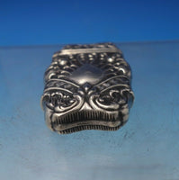 Silver Tone Match Safe (Marked G Silver) 2 1/2" x 1 1/2" (#6479)