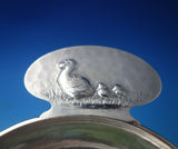 Kalo Sterling Silver Child's Set 2pc Porringer Plate w/Duck Chicks #9095 (#5387)