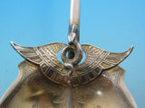 Isis by Gorham Sterling Silver Salad Serving Set 2pc GW Bright-Cut 10" Vintage