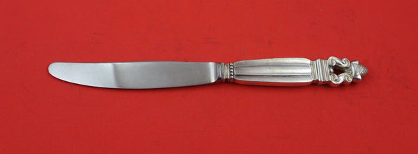 Acorn by Various Maker Sterling Regular Knife 8 1/2" w/ 4" handle & 4 1/2" blade