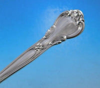 Chantilly by Gorham Sterling Silver Salad Serving Fork Gold Washed Pcd 8 3/4"