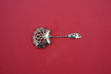Lily of the Valley by Whiting Sterling Nut Spoon pierced twisted handle 4 1/2"