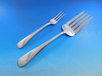 Old Maryland Plain by Kirk Sterling Silver Flatware Set for 12 Service 65 Pieces