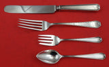 Lady Baltimore by Whiting Sterling Dinner size Set 4 Piece Setting