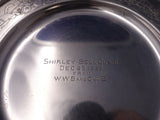Nursery Rhymes by Kerr Sterling Silver Child's Bowl & Underplate 1925 (#6107)