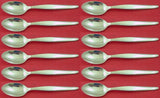 Contour by Towle Sterling Silver Teaspoon Set 12 pieces 6 3/8"