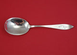 Buckingham Narrow by Shreve Sterling Silver Sugar Spoon mono "F" 6"