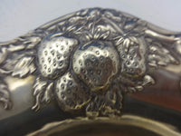 Strawberry by Woodside Sterling Silver Fruit Bowl / Berry Bowl (#0620)