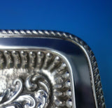 Joseph Gloster English Victorian Sterling Silver Tray Rectangular Chased #6289