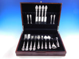 Douvaine by Unger Sterling Silver Flatware Set Service 30 Pieces Dinner Rare