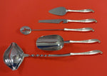 Wishing Star by Wallace Sterling Silver Cocktail Party Bar Set 5pc Custom Made