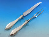 Antique Hammered by Shreve Sterling Silver Flatware Set Service Dinner 105 pcs