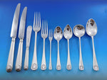 English Shell by Fletcher & Son Sterling Silver Flatware Set Service 132 pieces