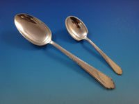 William & Mary by Lunt Sterling Silver Flatware Set For 8 Service 50 Pieces