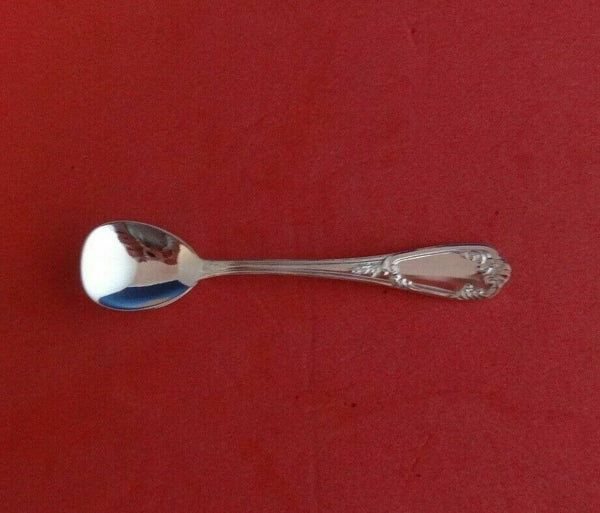 Floreale by Zaramella Argenti Italian Sterling Silver Salt Spoon 2 3/4" Heirloom