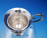 Scottish Sterling Silver Baby Cup with Applied Handle and Footed Base (#4684)