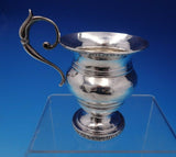 Scottish Sterling Silver Baby Cup with Applied Handle and Footed Base (#4684)