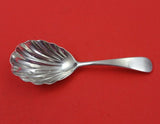 Old English by Unknown English Sterling Silver Tea Caddy Spoon Shell Bowl 4 1/4"