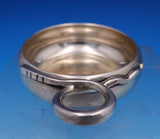 Sterling Silver Dip Dish / Salsa Dish with Snake Handle #1520 4" x 3" (#7991)