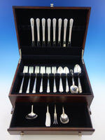 Inaugural by State House Sterling Silver Flatware Set 8 Service 44 pcs Grille