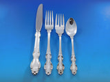 English Crown by Reed & Barton Silverplate Flatware Set for 12 Service 80 pc