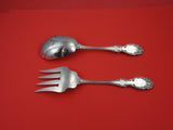 Lucerne by Wallace Sterling Silver Salad Serving Set AS  9"
