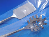 Corsage by Stieff Sterling Silver Italian Pasta Server Set 2pc HHWS Custom Made