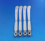 Acorn by Georg Jensen Sterling Silver Butter Spreader HH AS Paddle Set 4 pcs 6"