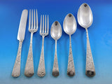 Tudor by Gorham Sterling Silver Flatware Set 12 Service 72 pcs Rare Multi-motif