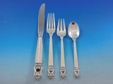 Royal Danish by International Sterling Silver Flatware Set 12 Service 142 pieces