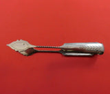 Warsaw by Unknown Polish .800 Silver Sugar Tong Bright-Cut Twisted 5 1/8"