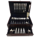 Colonial Theme by Lunt Sterling Silver Flatware Set For 8 Service 52 Pieces