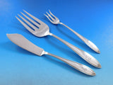 Fiesta by Hallmark Sterling Silver Flatware Set Service 73 pieces G Monogram