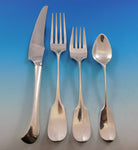 Smithsonian by Stieff Sterling Silver Flatware Set for 12 Service 50 pcs Dinner