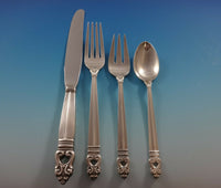 Royal Danish by International Sterling Silver Flatware Set 8 Service 52 Pieces