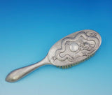 C.J. Co. Chinese Export Sterling Silver Dresser Set 4pc with Dragons (#3568)