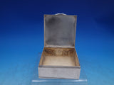 Peruvian Sterling Silver Box Engraved Crowned Eagles Crest Welsch Peru (#6690)