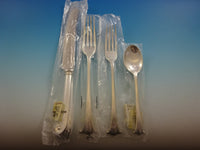 English Onslow by CJ Vander Silverplated Flatware Set 12 Service 60 PC New